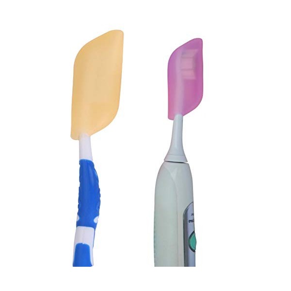 Owoda 6 Pièces Etui de Protection de la Tete de Brosse a Dents Portable en Plastique pour Le Voyage