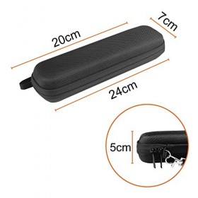 Gvolatee Étui Antichoc, Housse de Protection pour Philips/Sonicare ou d’Autre Modèle de Même Taille, Cuir PU Antichoc Durable