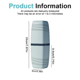 3 Pièces Etui Brosse à Dent: Boite Brosse à Dent Voyage avec Petite Serviette Protège Brosse à Dent Portable Étui Brosse à De