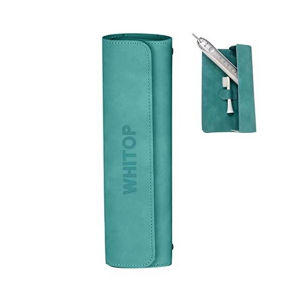 WHITOP Sac de rangement portable pour brosse à dents électrique brosses à dents accessoires étuis et couvertures vert