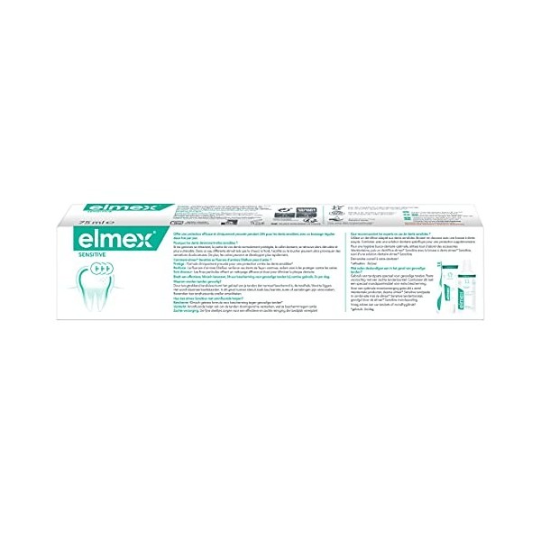 Elmex dentifrice Sensitive 75ml