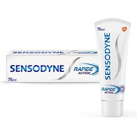 Sensodyne Dentifrice Rapide Action, Sensibilité Dentaire, Dents Sensibles, Soulagement Rapide/Protection Longue Durée Child M