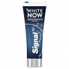 Signal Dentifrice Blancheur White Now, Sourire Plus Eclatant, Efficacité Cliniquement Prouvé, Correcteur de Couleur, 75ml