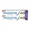 Sensodyne Dentifrice Protection Complète, Action Sensibilité 24h, pour Protéger les Dents Sensibles - 2 x 75ml