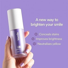 Dentifrice V34,Dentifrice violet pour le blanchiment des dents,V 34 Color Corrector Dentifrice violet blanchissant les dents 