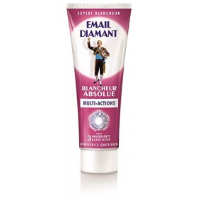 Email Diamant - Dentifrice Blancheur Absolue - Multi-actions - 3 ingrédients Blancheur - 75 ml