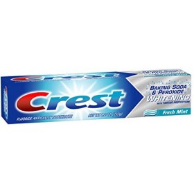 " Crest Dentifrice à la menthe fraîche bicarbonate de soude et blanchiment au peroxyde avec protection tartare 232G 8.2 Oz