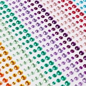 900Pcs Strass Autocollant, Strass Visage Maquillage Strass Autocollant Diaman Cristal pour DIY Visage Maquillage Décoration -