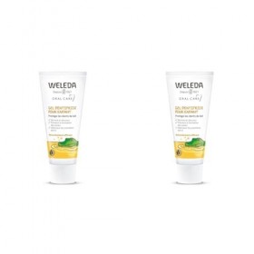 WELEDA - Gel Dentifrice pour Enfant - Formule Naturelle Sans Fluor - Goût Agréable - Tube de 50 ml Lot de 2 