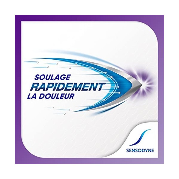 Sensodyne Dentifrice Rapide Action Extra Fresh, Limitant la Sensibilité Dentaire, 75 ml