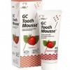GC Tooth Mousse Dentifrice 35ml fraise, Paquet de 2 2x 35ml 