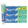 Crest Complete Whitening + Scope Toothpaste, Minty Fresh, 6.2 Oz Triple Pack , 175.8 G Lot De 3 