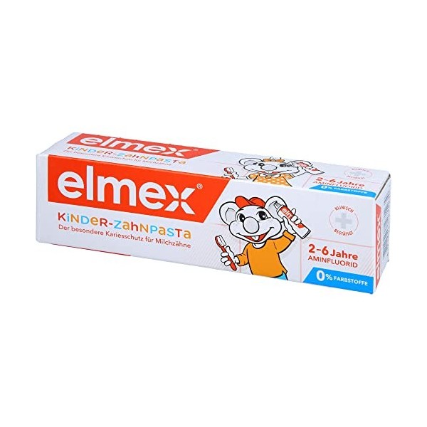 Elmex Dentifrice pour enfants, 50 ml 