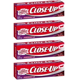 Close-up Toothpaste, Refreshing Red Gel, Anticavity Fluoride, Cinnamon 4 Oz by CLOSE-UP