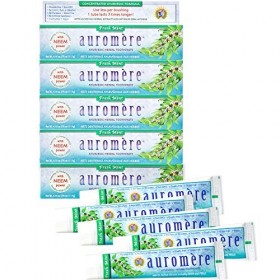 Auromere Fresh Mint Ayurvedic Formula Toothpaste 4.16 oz. Pack of 5 by Auromere English Manual 