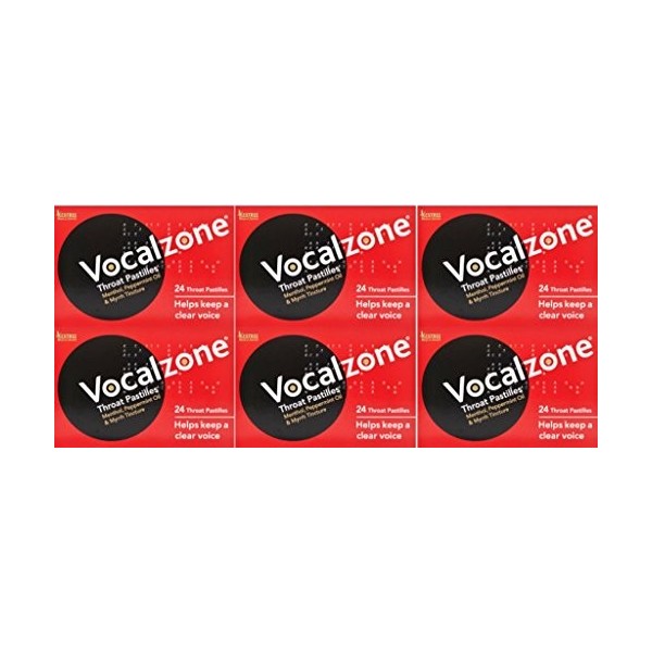 Vocalzone 24 pastilles x 6 Packs