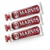 Marvis Cinnamon Mint Toothpaste Triple Pack 3 x 75ml by Marvis