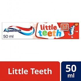 AQUAFRESH Kids T/Paste 50 ml Little Teeth Tube 3-5Y Brossettes