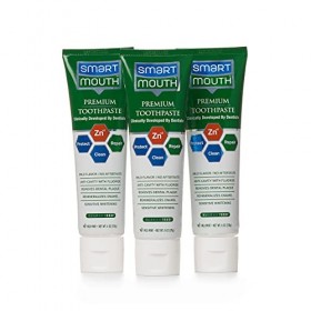 Smartmouth Dentifrice, Rafraîchissant Tube Menthe, 6 Onces Paquet De 3 