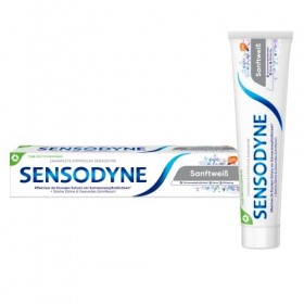 Sensodyne - Dentifrice quotidien avec fluorure - 1 x 75 ml - Pour les dents sensibles aux douleurs