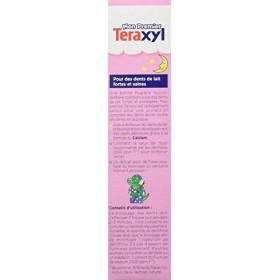 ‎Teraxyl Mon Premier Fraise Goût Bébé Dents Dentifrice, 50 ml