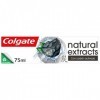 COLGATE - Dentifrice Natural Extracts - Aux extraits naturels de Charbon Végétal - Brillance Intense - Tube de 75 ml