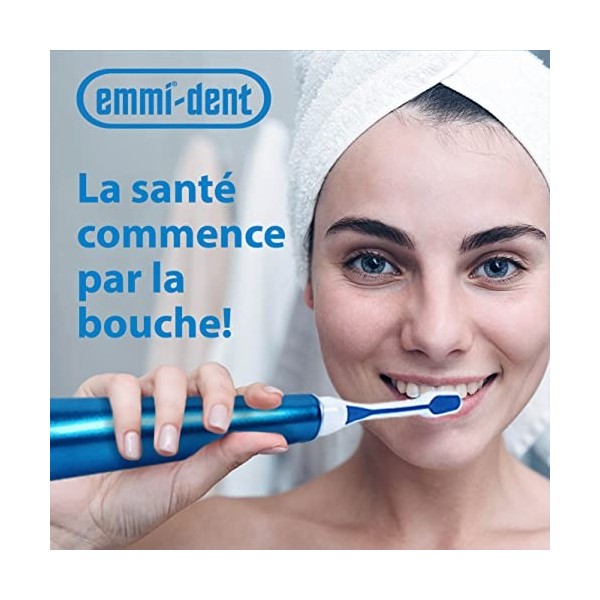 emmi®-dent Dentifrice à Ultrasons "Whitening" I Dentifrice Blanchissant Doux I Idéal pour Les dents et Gencives Sensibles I V