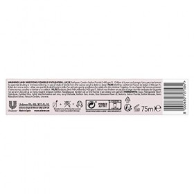 Love Beauty & Planet Dentifrice Vegan Rose et Aloé Vera, Protection Complète Certifié Vegan 75ml Lot de 3 