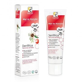 COMPTOIRS ET COMPAGNIES - Dentifrice Gencives Sensibles au Miel de Manuka IAA15+ - Apaise les Gencives - Sans Fluor et Certif