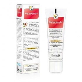 COMPTOIRS ET COMPAGNIES - Dentifrice Gencives Sensibles au Miel de Manuka IAA15+ - Apaise les Gencives - Sans Fluor et Certif