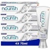 Sensodyne Dentifrice Nourish Blancheur Naturelle, Menthe Naturelle, Vegan, Nourrit et Renforce les Dents, Protection contre l