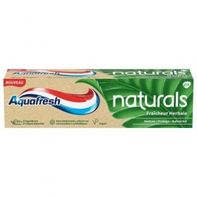 Aquafresh Dentifrice Naturals Fraîcheur Herbale, Nettoie, Rafraîchit et Protège Activement Les Dents, 75 ml