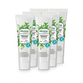 alkmene Dentifrice menthe aquatique biologique - dentifrice végan - 6 fois la protection sans silicones, parabènes, huiles mi