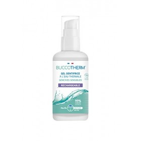 Buccotherm | Gencives sensibles – Dentifrice bio | Diminution des saignements | 99% d’ingrédients naturelles | Goût Menthe | 