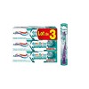 Aquafresh Dentifrice + Brosse à Dents Junior, Pour Des Enfants à Partir de 6 Ans, Protection Des Dents en Croissance, Doux Su