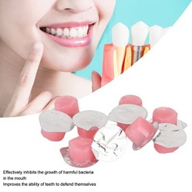 TMISHION Pâte à Polir Professionnelle, 20pcs Crème de Polissage des Dents Bio Nettoyage Blanchiment Brosse Détachant Prophyla