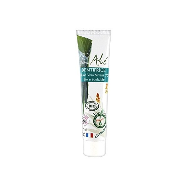 Pur Aloé - Dentifrice Vera Bio , 75 Ml Lot De 1 