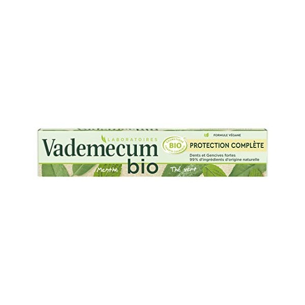 Vademecum Dentifrice protection complète goût menthe douce - Le tube de 75ml