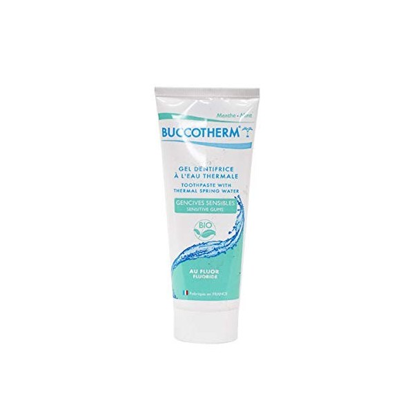 Buccotherm Gel Dentifrice à lEau Thermale Gencives Sensibles Au Fluor Bio 75 ml