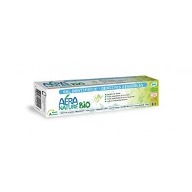 Aera Nature Bio - Dentifrice Bio pour Gencives Sensibles - 99% Naturel - Écocert Greenlife et Cosmébio - Fabrication Français