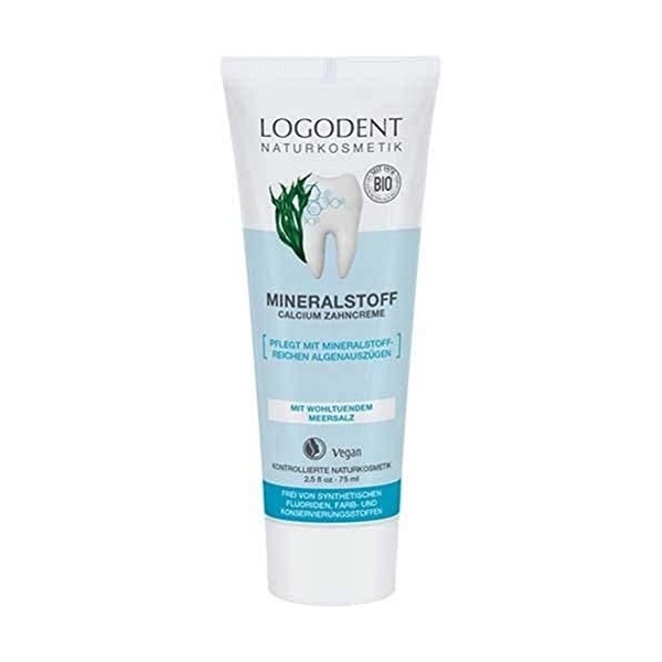 Logona - 1004mine - Dents - Pâte Dentifrice Minérale - 75 ml