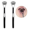 RoxNvm Gratte Langue, 2 Pièces Brosse Langue, Double Face Racloir Langue, Brosse a Langue, Grattoir Langue pour Enlever lEndu