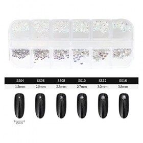 Strass art dongle pour nail art 1440 pcs, cristaux pour la décoration des ongles