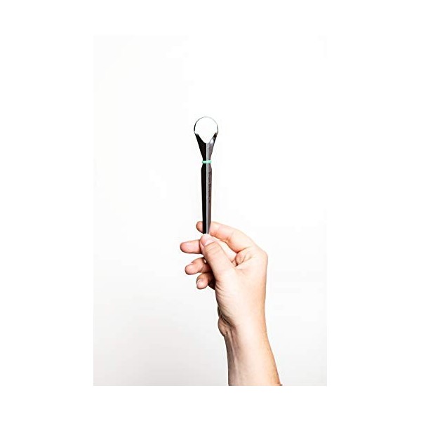 Tongue Sweeper Model P Stainless Steel Tongue Cleaner used and recommended by leading Dental Schools by Tongue Sweeper