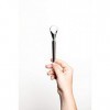 Tongue Sweeper Model P Stainless Steel Tongue Cleaner used and recommended by leading Dental Schools by Tongue Sweeper