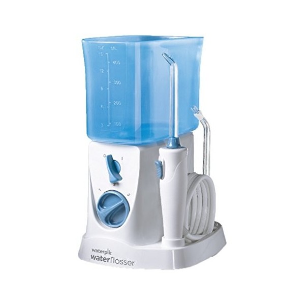 Waterpik Hydropulseur WP250  identique Compact pour la famille, Blanc