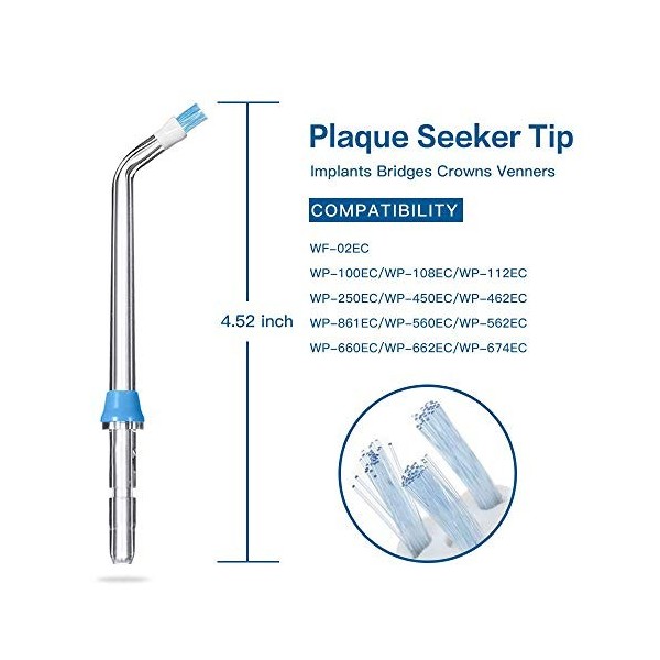 Embouts de demandeur de plaque de remplacement haute pression pour Waterpik WP-100 WP-250 WP-660, Accessoires pour buses, Piè