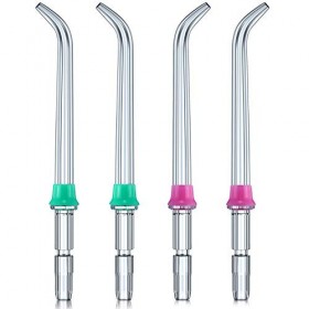 Waterpik Pack de 2 Paires dembouts 4 Unités de rechange pour nettoyage Orthodontie, Brackets, Dents et Encres OD-100E-EU 