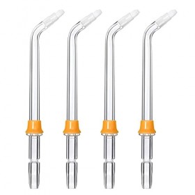 YanBan4 pièces brosse orthodontique de rechange pour buse orthodontique pour Waterpik WP450 WP-100 WP100E WP-250 WP-300 WP-66