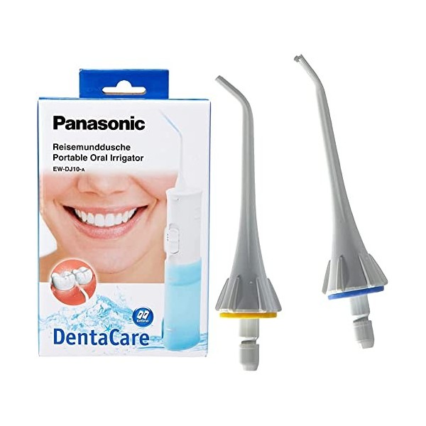 Panasonic - Personalcare EW-DJ10-A503 | Jet dentaire - Système eau 2 puissances réglables 1 canule Avec fil Réservoir deau d